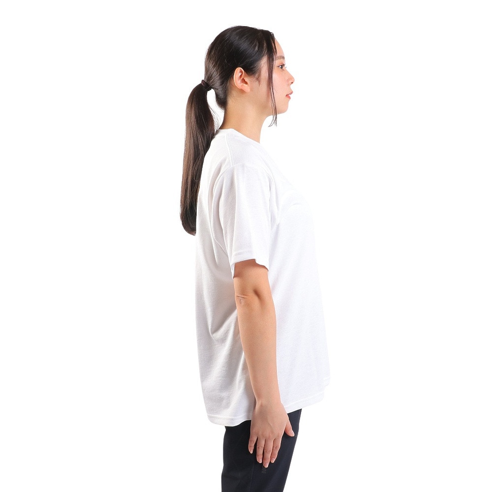 マーモット（Marmot）（レディース）UPF30 速乾 半袖Tシャツ バッククライミング ハーフスリーブクルーネック TOWTJA47 FWH ホワイト