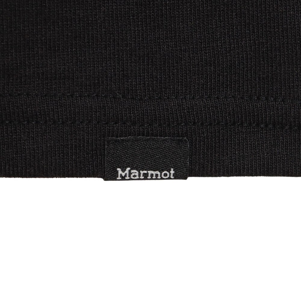 マーモット（Marmot）（レディース）UPF50+ 吸汗速乾 半袖Tシャツ ダンデライオン ハーフスリーブクルーネック Tシャツ TOWTJA52 BK ブラック