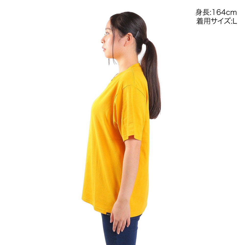 マーモット（Marmot）（レディース）UPF50+ 吸汗速乾 半袖Tシャツ ダンデライオン ハーフスリーブクルーネック Tシャツ TOWTJA52 SOL イエロー