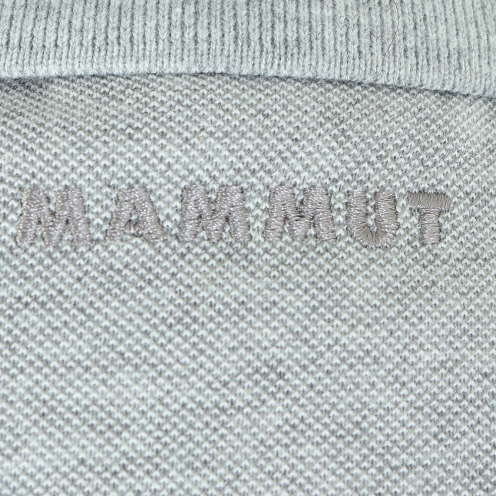 マムート（MAMMUT）（レディース）半袖ポロシャツ Matrix ポロシャツ 1017-00412-00709 グレー