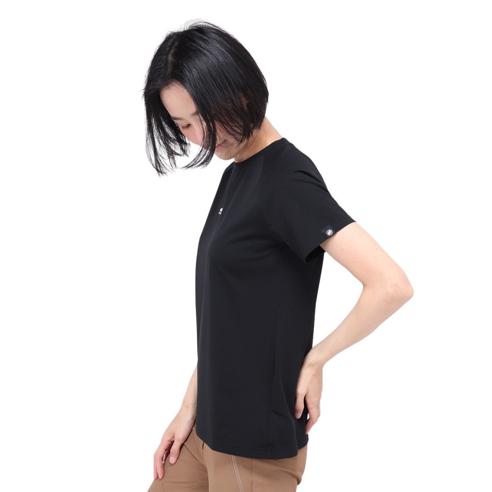 マムート（MAMMUT）（レディース）EUROサイズ 半袖 Tシャツ UVカット 速乾 軽量 クイックドライ ロゴプリントTシャツ AF Women 1017-02022-00253