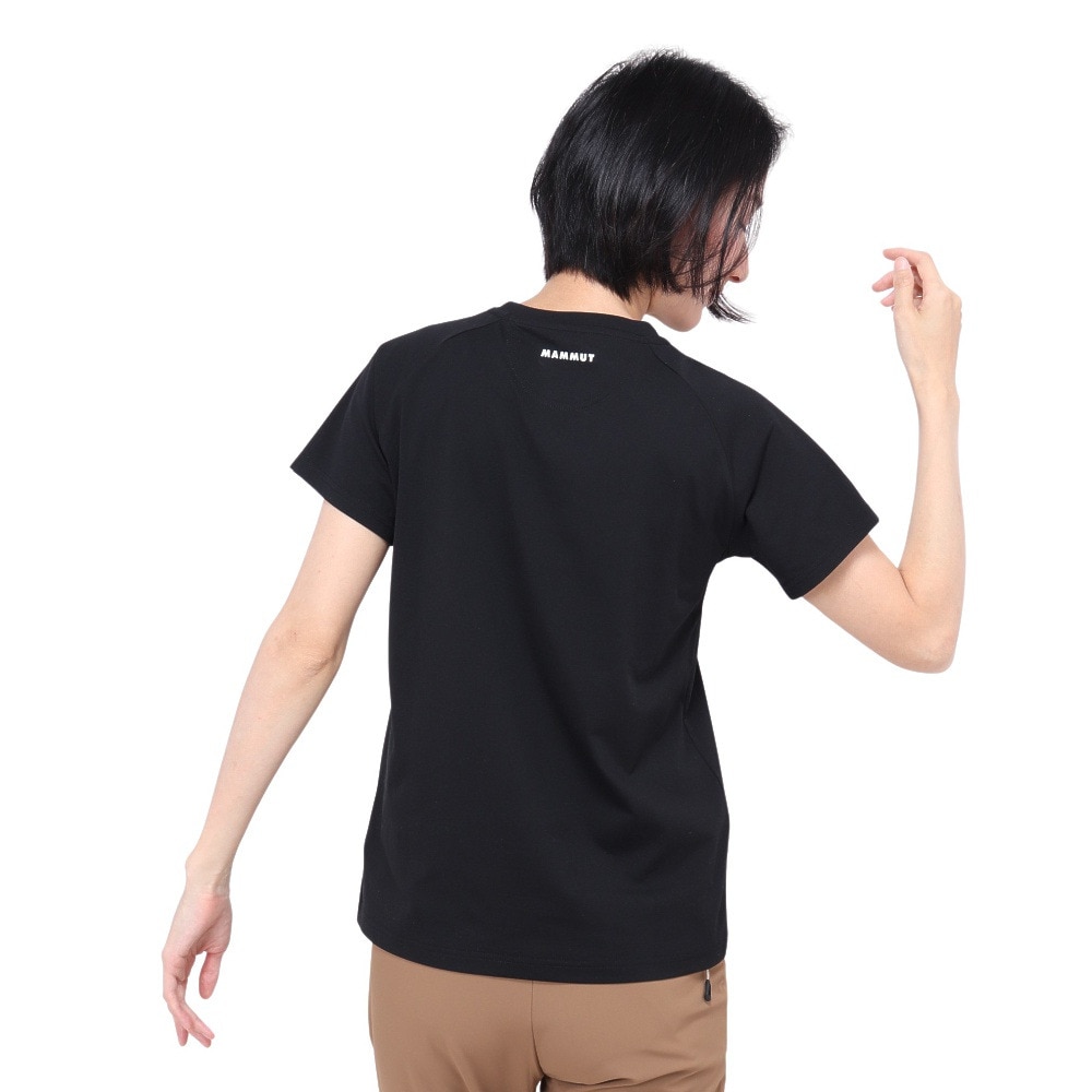 マムート（MAMMUT）（レディース）EUROサイズ 半袖 Tシャツ UVカット 速乾 軽量 クイックドライ ロゴプリントTシャツ AF Women 1017-02022-00253