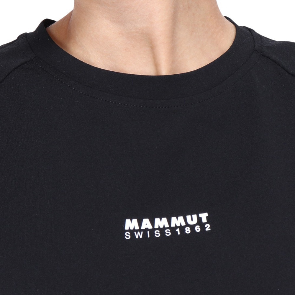 マムート（MAMMUT）（レディース）EUROサイズ 半袖 Tシャツ UVカット 速乾 軽量 クイックドライ ロゴプリントTシャツ AF Women 1017-02022-00253