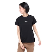 マムート（MAMMUT）（レディース）半袖Tシャツ クイックドライ ロゴプリントTシャツ AF Women 1017-02022-00253 ブラック