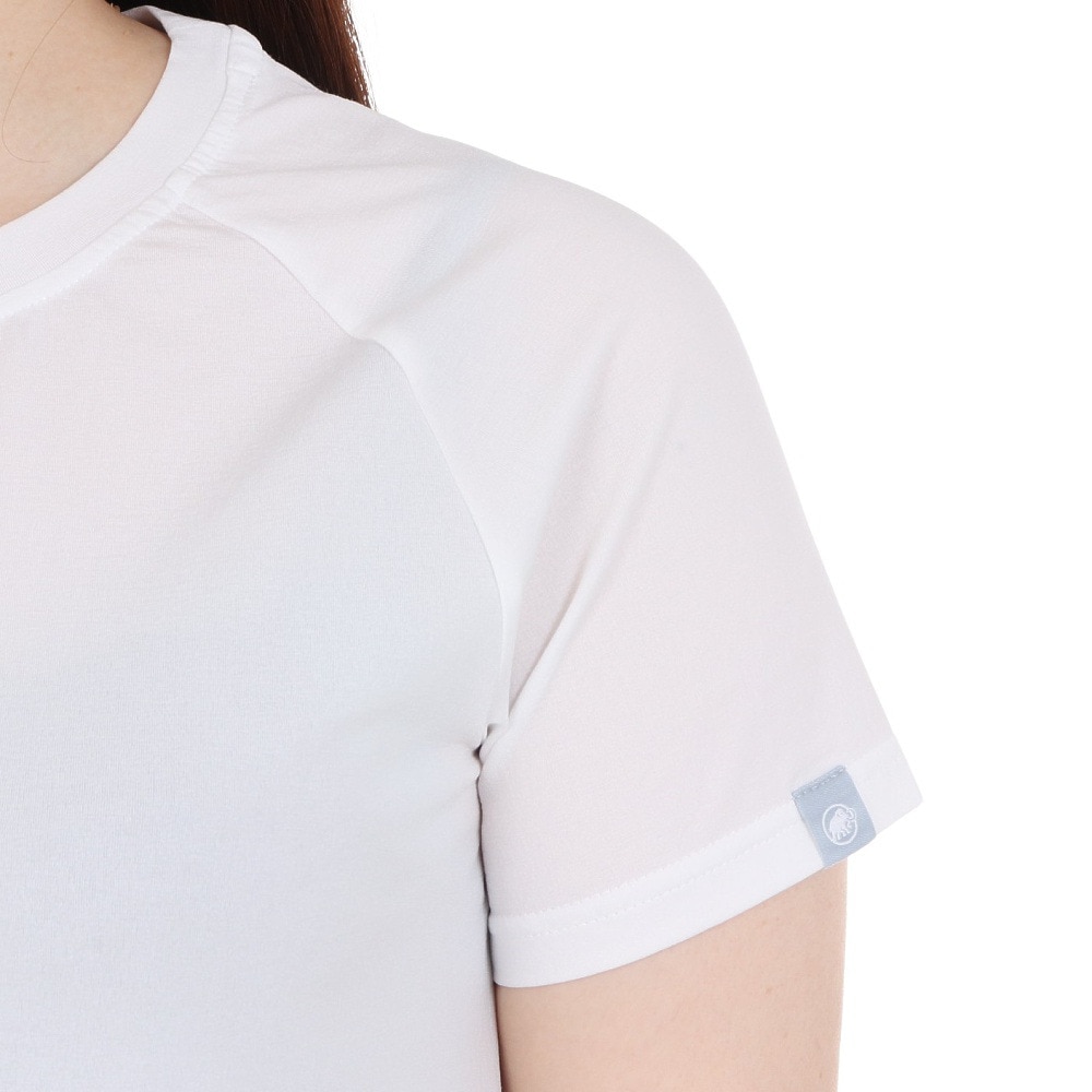 マムート（MAMMUT）（レディース）EUROサイズ 半袖Tシャツ クイックドライ ロゴプリントTシャツ AF Women 1017-02022-00471 ホワイト