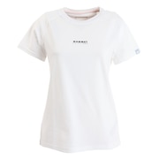 マムート（MAMMUT）（レディース）半袖Tシャツ クイックドライ ロゴプリントTシャツ AF Women 1017-02022-00471 ホワイト