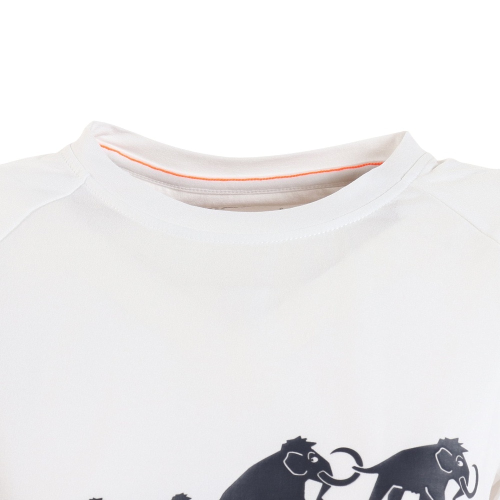 マムート（MAMMUT）（レディース）半袖Tシャツ クイックドライ ロゴプリントTシャツ AF Women 1017-02022-00473 ホワイト