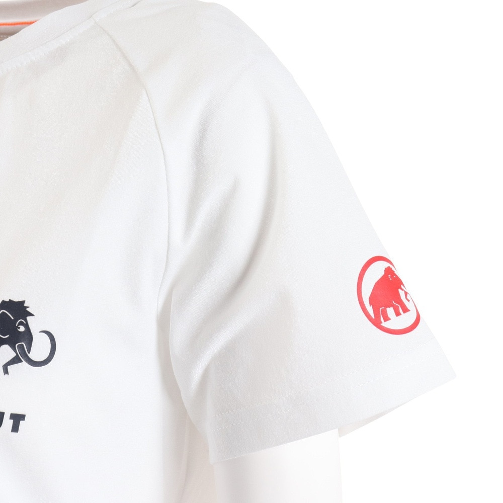 マムート（MAMMUT）（レディース）半袖Tシャツ クイックドライ ロゴプリントTシャツ AF Women 1017-02022-00473 ホワイト