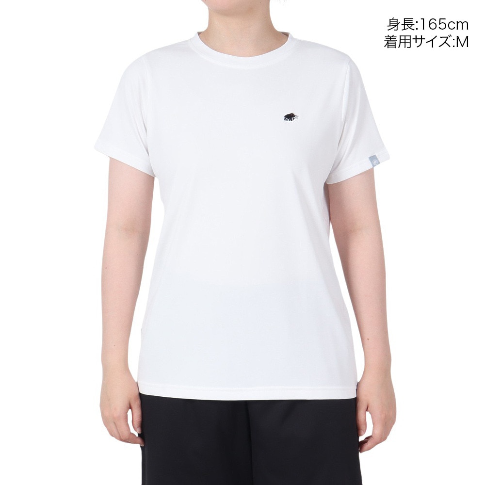 マムート（MAMMUT）（レディース）EUROサイズ 半袖 Tシャツ UVカット UPF50+ エッセンシャル Essential T-Shirt アジアンフィット 1017-05090-00471 ホワイト