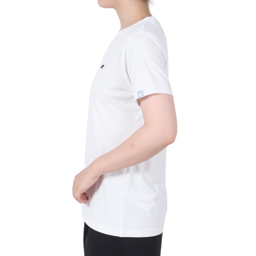 マムート（MAMMUT）（レディース）EUROサイズ 半袖 Tシャツ UVカット UPF50+ エッセンシャル Essential T-Shirt アジアンフィット 1017-05090-00471 ホワイト