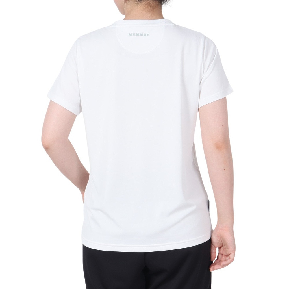 マムート（MAMMUT）（レディース）EUROサイズ 半袖 Tシャツ UVカット UPF50+ エッセンシャル Essential T-Shirt アジアンフィット 1017-05090-00471 ホワイト