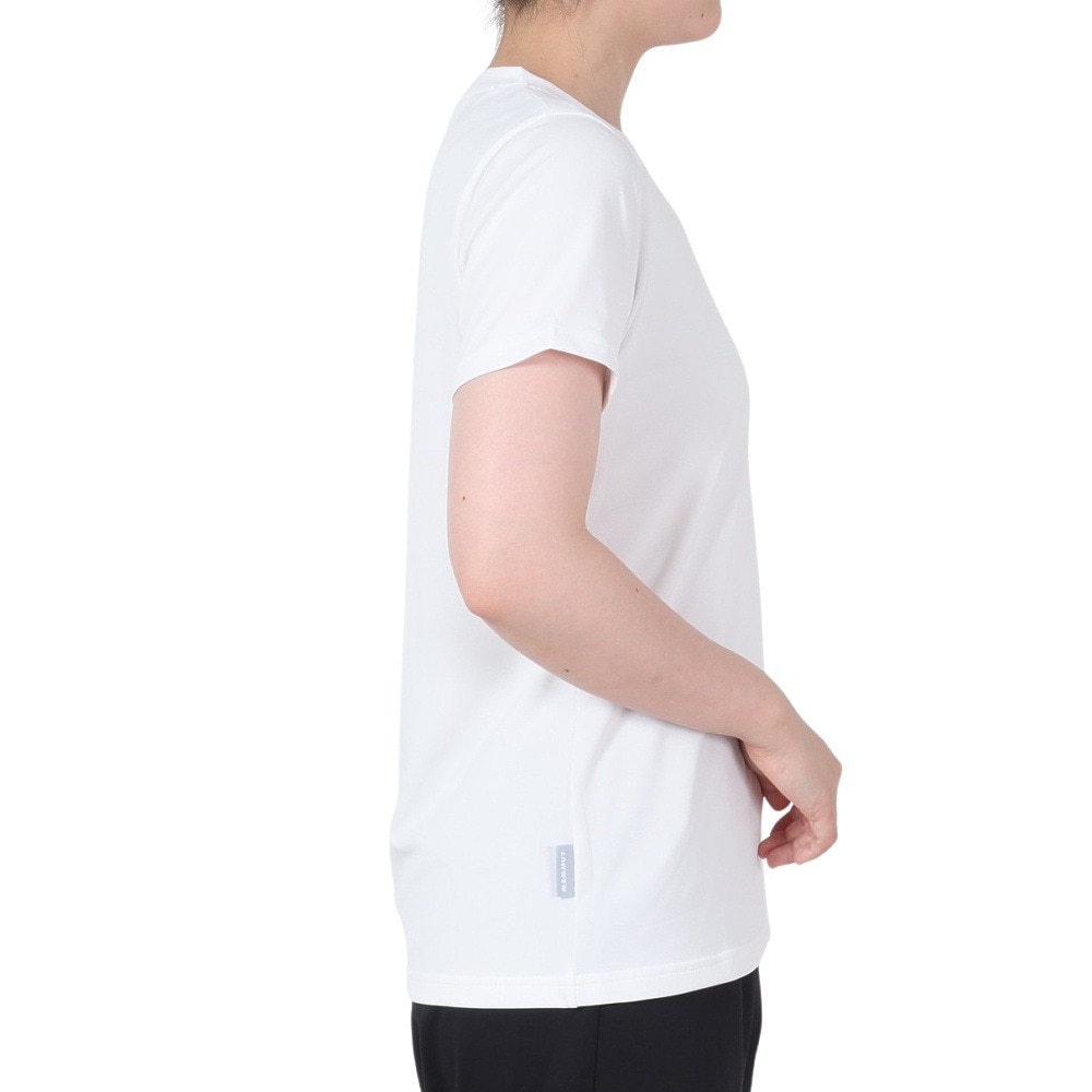 マムート（MAMMUT）（レディース）EUROサイズ 半袖 Tシャツ UVカット UPF50+ エッセンシャル Essential T-Shirt アジアンフィット 1017-05090-00471 ホワイト