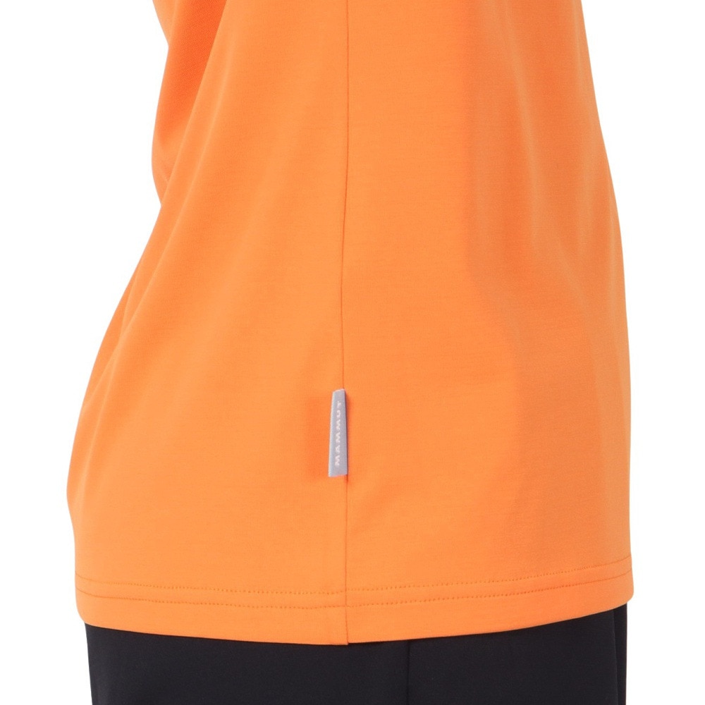 マムート（MAMMUT）（レディース）半袖 Tシャツ エッセンシャル Essential T-Shirt 1017-05090-2264 オレンジ EUROサイズ UVカット 速乾