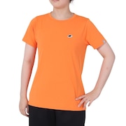 (レディース)半袖 Tシャツ エッセンシャル Essential T-Shirt 1017-05090-2264 オレンジ EUROサイズ UVカット 速乾