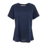 サロモン（SALOMON）（レディース）半袖Tシャツ OUTLINE アウトライン Tシャツ LC2030000 ネイビー