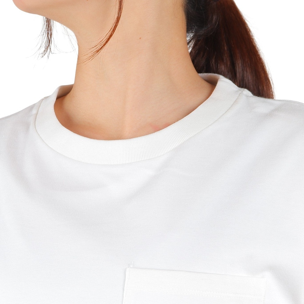 コロンビア（Columbia）（レディース）半袖Tシャツ ヤハラフォレスト ポケットショートスリーブ PL6831 125 ホワイト