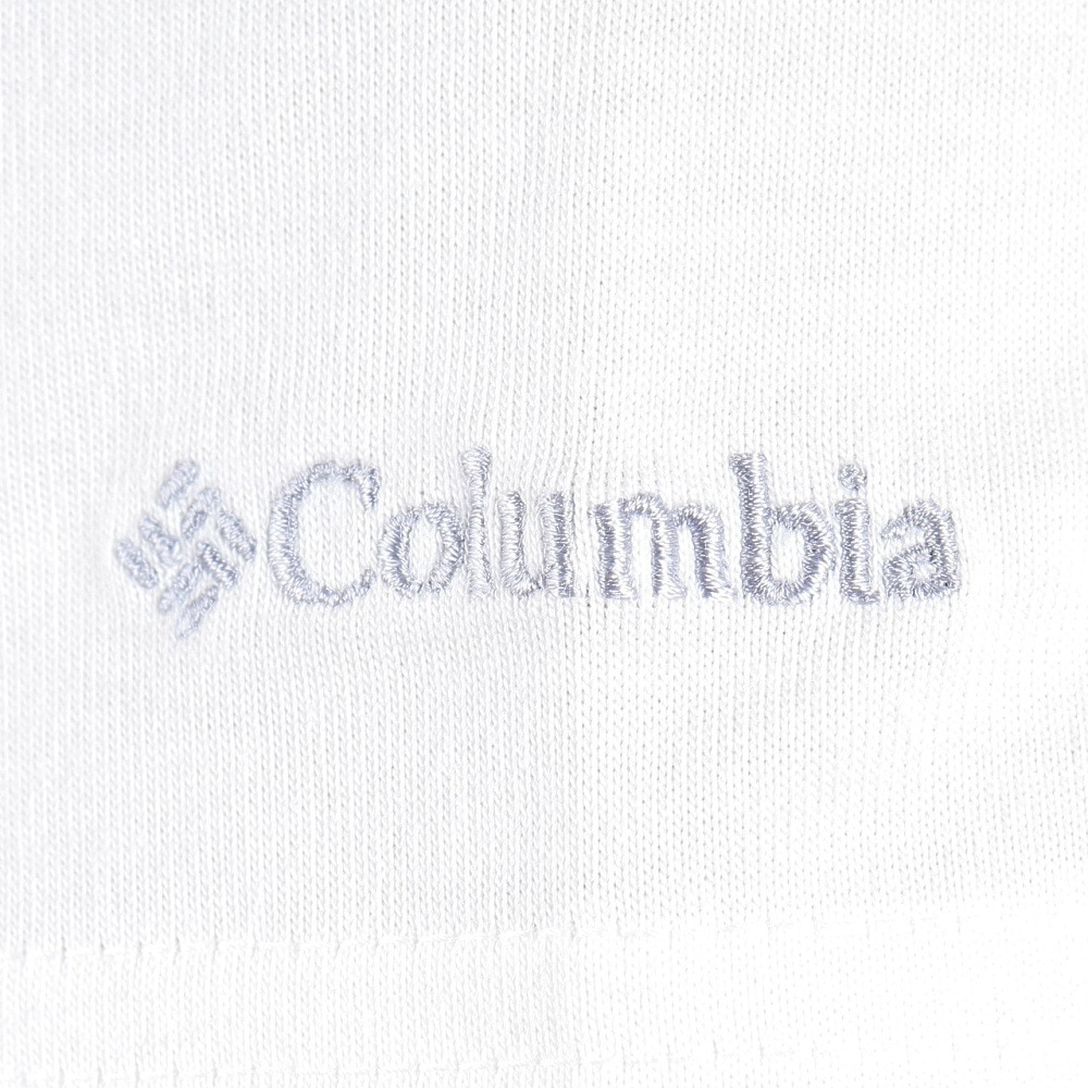 コロンビア（Columbia）（レディース）半袖Tシャツ ヤハラフォレスト ポケットショートスリーブ PL6831 125 ホワイト