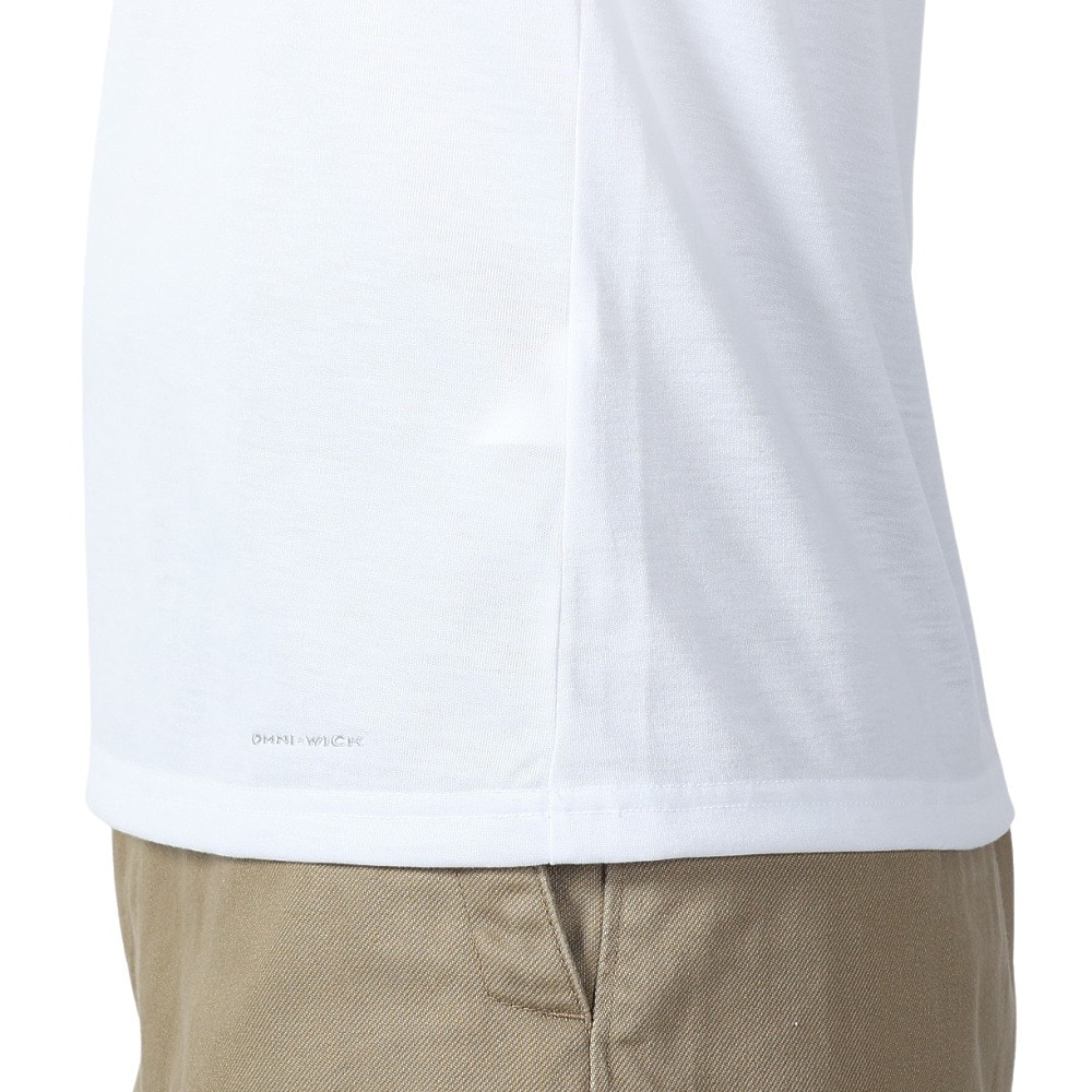 コロンビア（Columbia）（レディース）半袖Tシャツ チェンバリンコーブショートスリーブ PL9560 100 ホワイト UVカット 速乾 キャンプ トレッキング