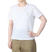 (レディース)半袖Tシャツ チェンバリンコーブショートスリーブ PL9560 100 ホワイト UVカット 速乾 キャンプ トレッキング