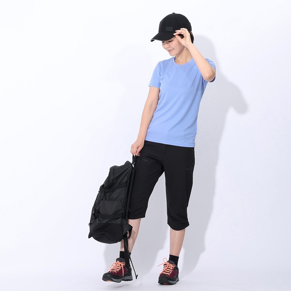 アイスピーク（ICEPEAK）（レディース）北欧デザイン シンプル 半袖Tシャツ カットソー BELFAST 54632 312 ブルー