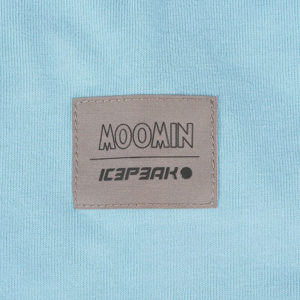 アイスピーク（ICEPEAK）（キッズ）ジュニア 半袖Tシャツ カットソー ムーミン UCON M51630 305 サックス