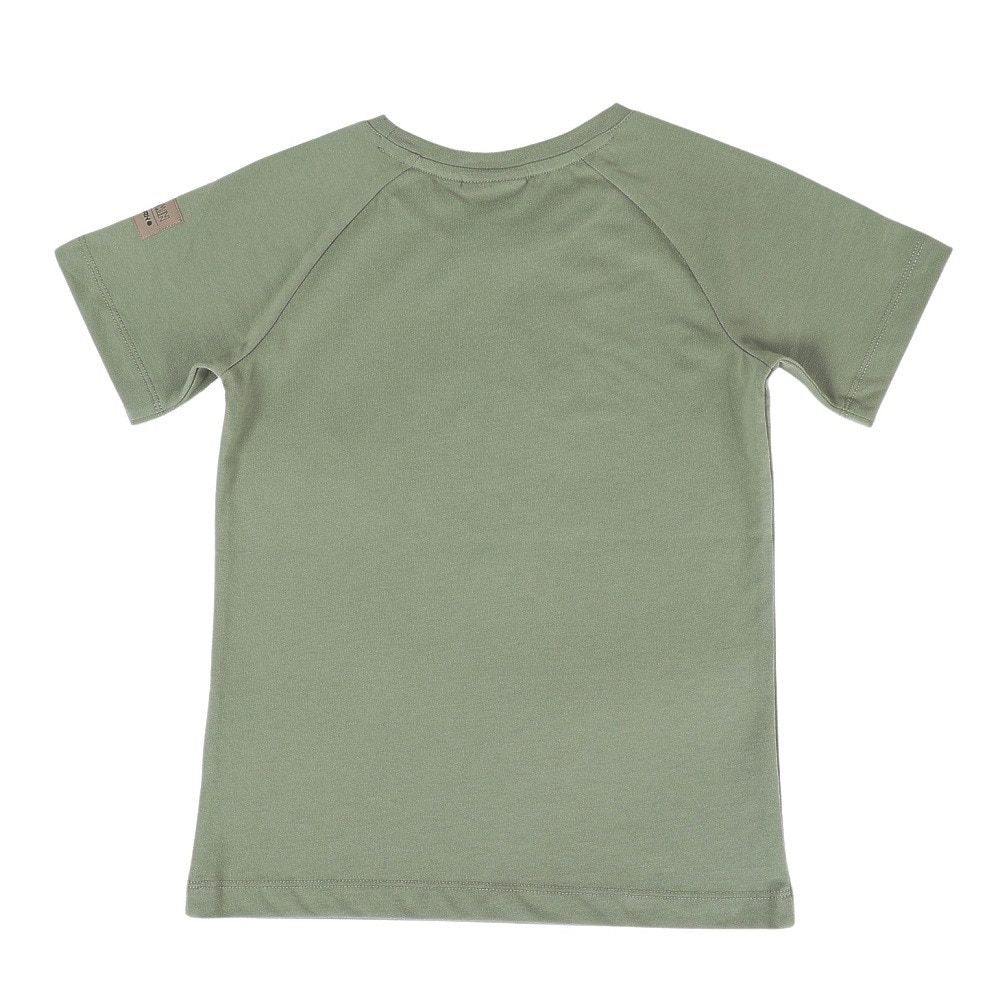 アイスピーク（ICEPEAK）（キッズ）北欧デザイン ムーミン ジュニア 半袖Tシャツ カットソー UCON M51630 562 カーキ