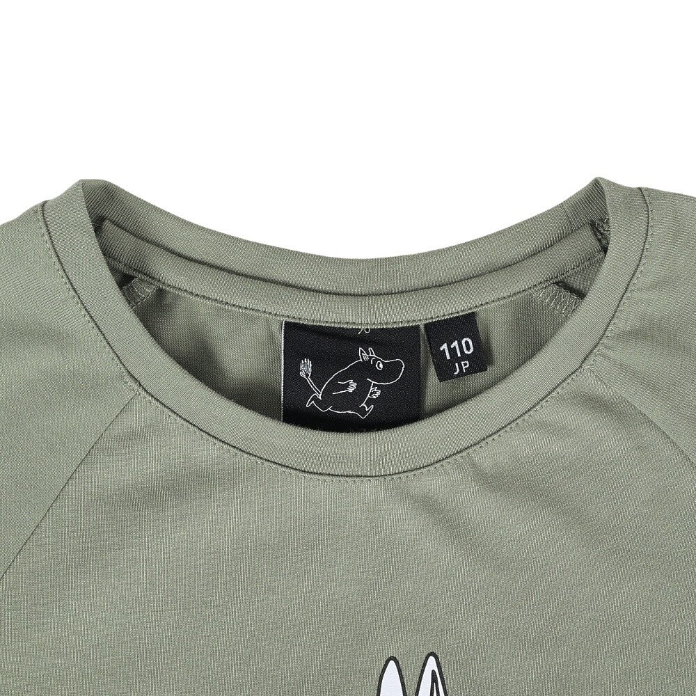 アイスピーク（ICEPEAK）（キッズ）北欧デザイン ムーミン ジュニア 半袖Tシャツ カットソー UCON M51630 562 カーキ