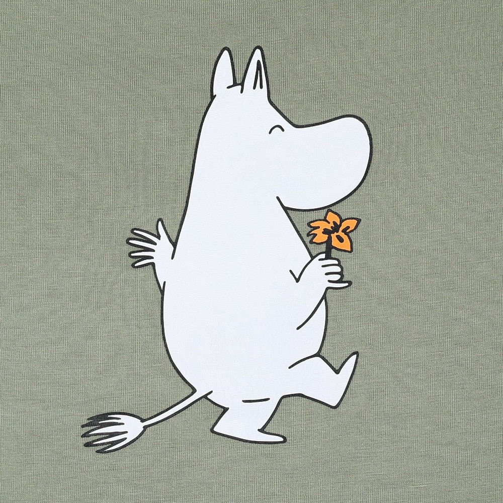 アイスピーク（ICEPEAK）（キッズ）北欧デザイン ムーミン ジュニア 半袖Tシャツ カットソー UCON M51630 562 カーキ