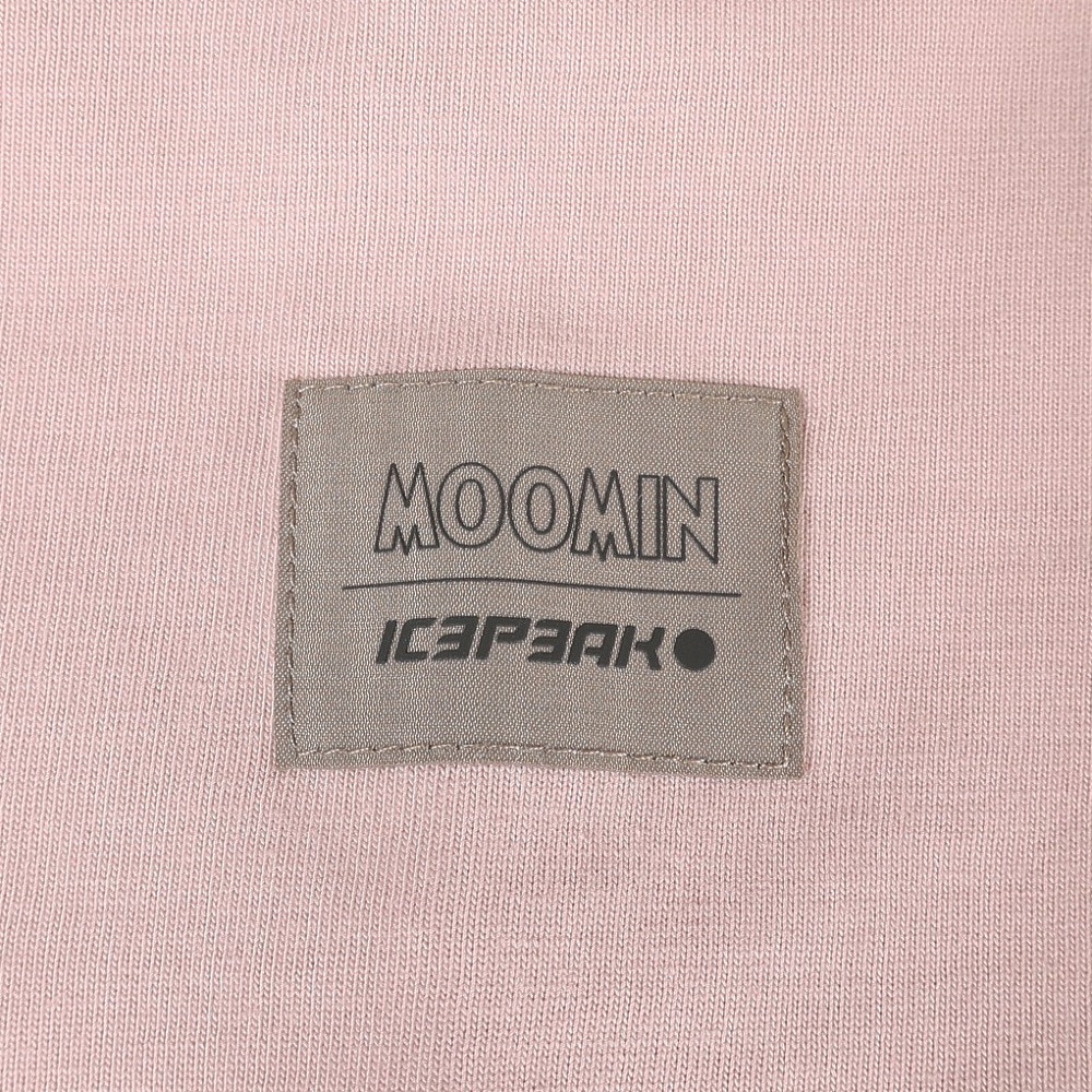 アイスピーク（ICEPEAK）（キッズ）ジュニア 半袖Tシャツ カットソー ムーミン UCON M51630 601 ピンク