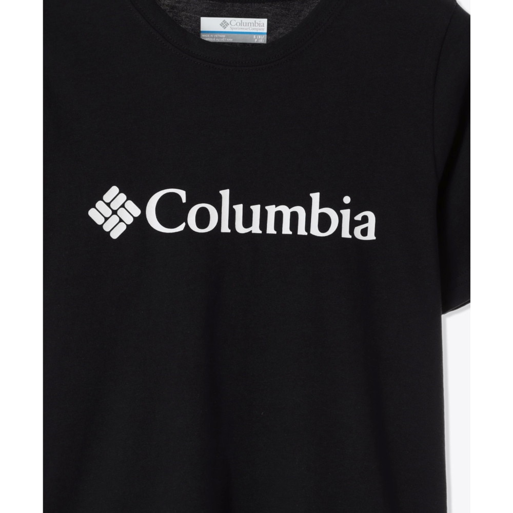コロンビア（Columbia）（キッズ）ジュニア 半袖Tシャツ カットソー バレークリークショートスリーブ グラフィックTシャツ AB7178 009 ブラック