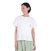 ホールアース（Whole Earth）（レディース）ポケット付き 半袖Tシャツ WE2RDZ20 WHT