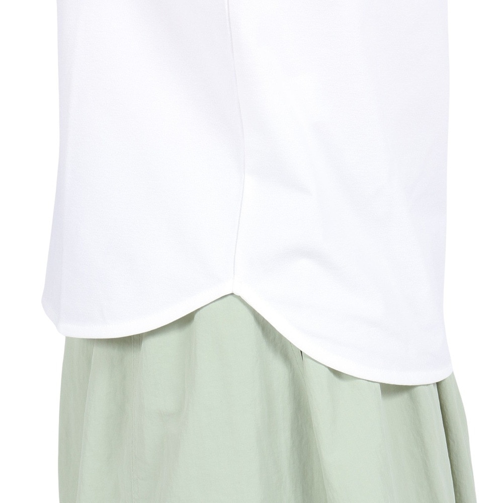 ホールアース（Whole Earth）（レディース）速乾 ストレッチ グラフィックプリント 半袖Tシャツ WE2RDZ21 WHT