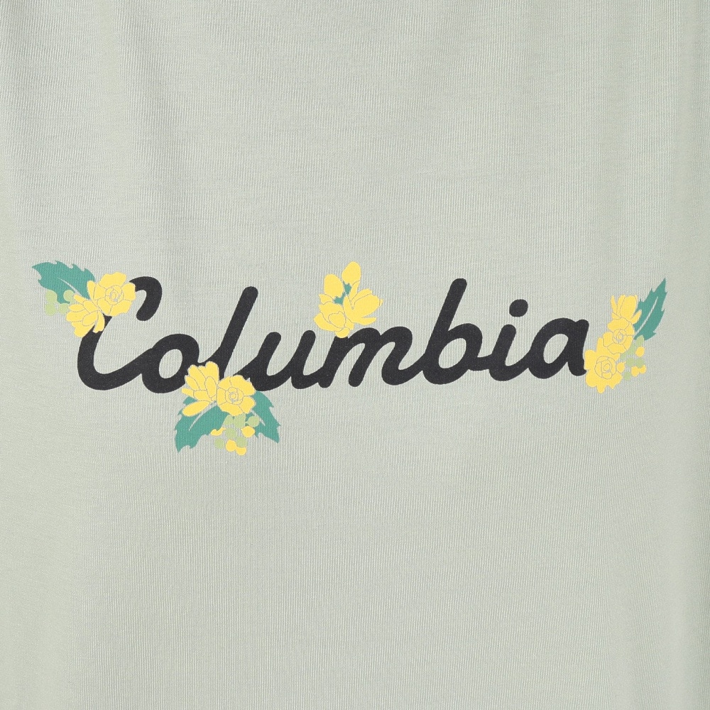 コロンビア（Columbia）（レディース）半袖Tシャツ カットソー チャールズドライブショートスリーブTシャツ PL0224 348 グリーン