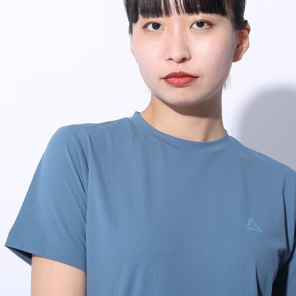 ロジャーエーガー（ROGEREGGER）（レディース）半袖Tシャツ ルフトドライPP ショートスリーブ RE24SUK5620005 BLU