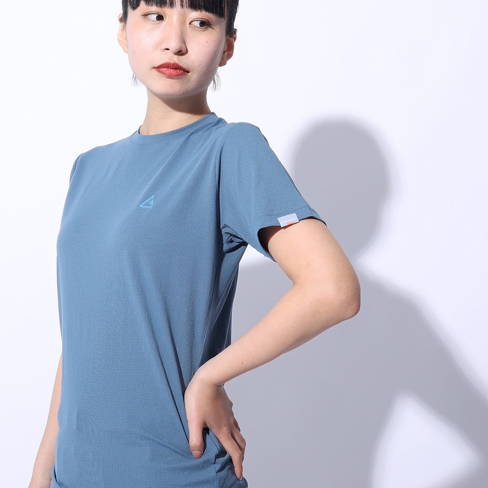 ロジャーエーガー（ROGEREGGER）（レディース）半袖Tシャツ ルフトドライPP ショートスリーブ RE24SUK5620005 BLU