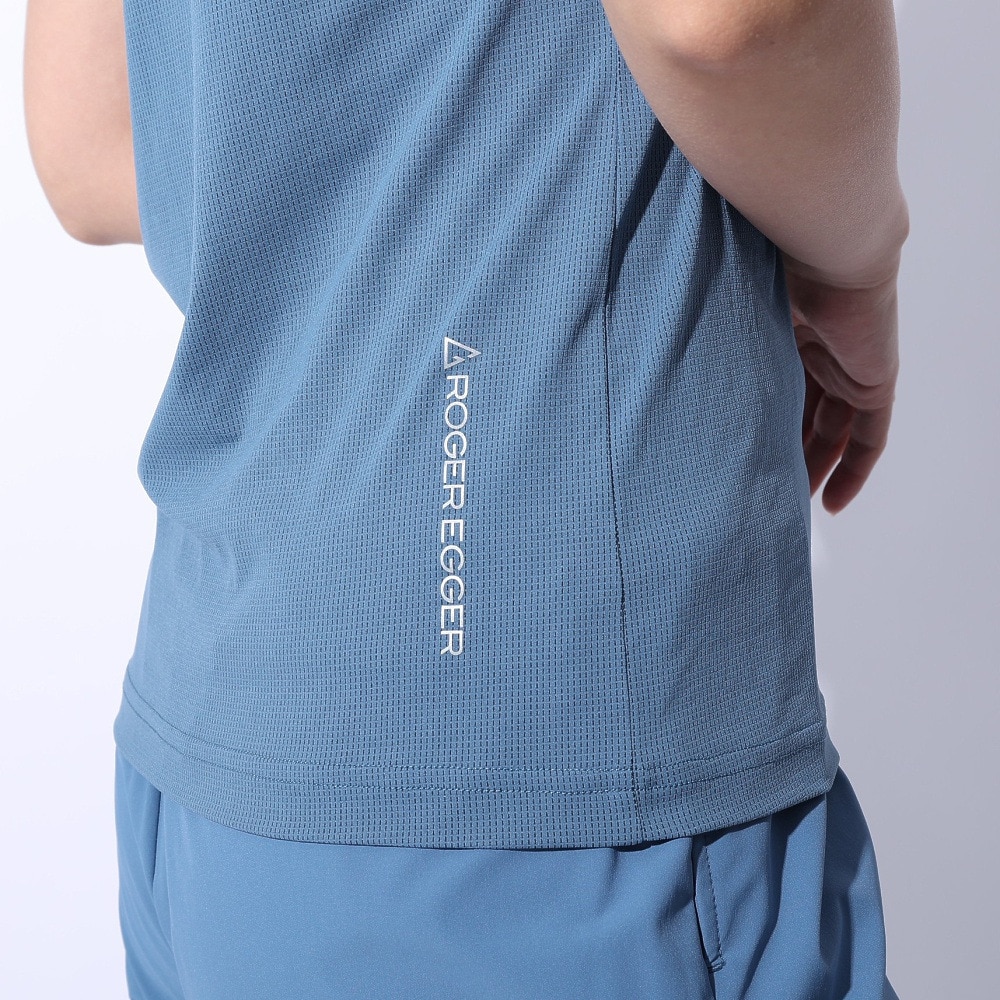 ロジャーエーガー（ROGEREGGER）（レディース）半袖Tシャツ ルフトドライPP ショートスリーブ RE24SUK5620005 BLU