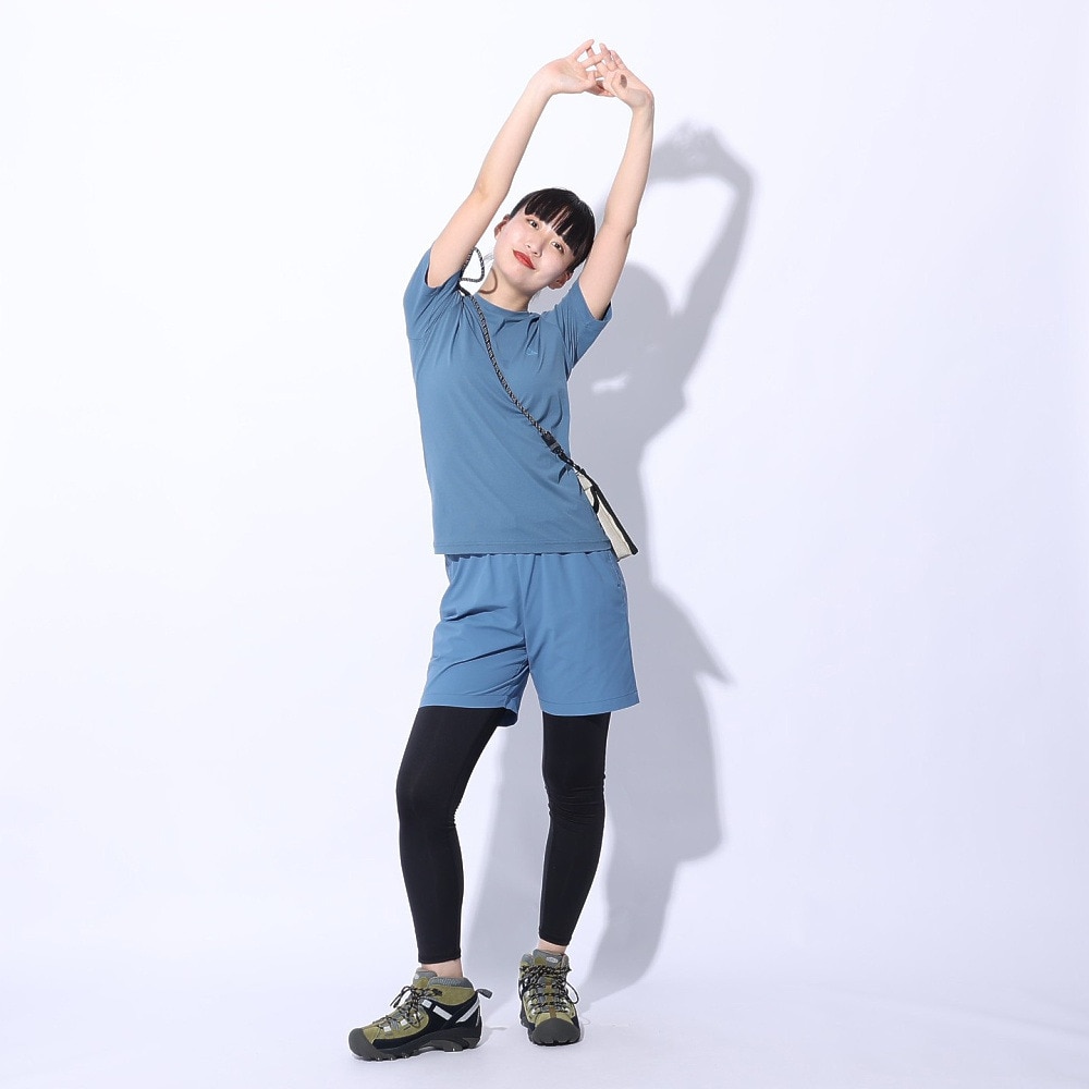 ロジャーエーガー（ROGEREGGER）（レディース）半袖Tシャツ ルフトドライPP ショートスリーブ RE24SUK5620005 BLU