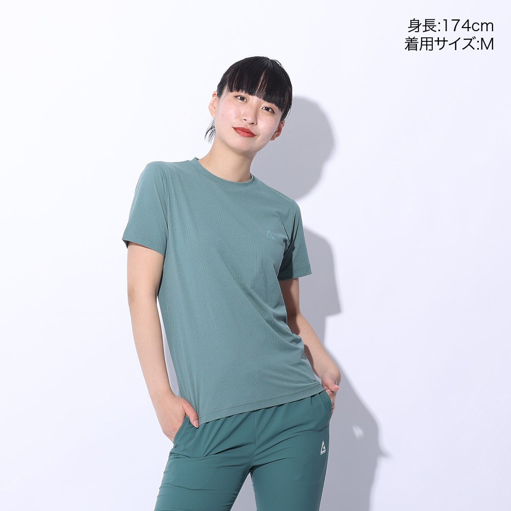 ロジャーエーガー（ROGEREGGER）（レディース）半袖Tシャツ ルフトドライPP ショートスリーブ RE24SUK5620005 MNT