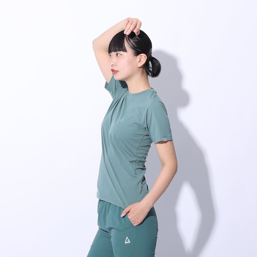 ロジャーエーガー（ROGEREGGER）（レディース）半袖Tシャツ ルフトドライPP ショートスリーブ RE24SUK5620005 MNT