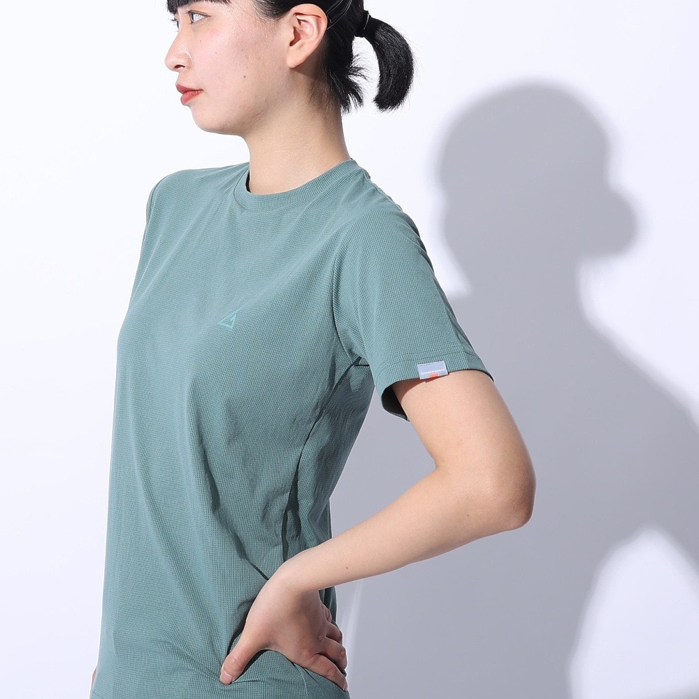 ロジャーエーガー（ROGEREGGER）（レディース）半袖Tシャツ ルフトドライPP ショートスリーブ RE24SUK5620005 MNT