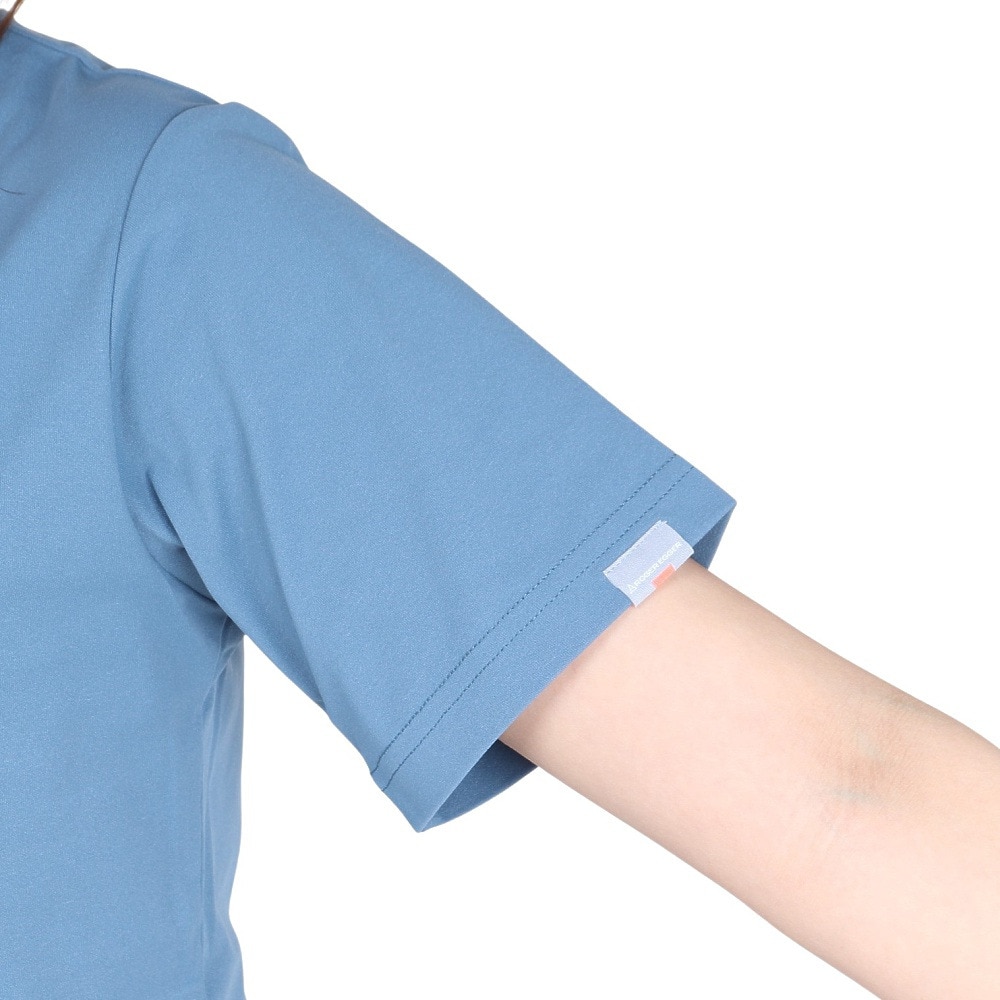 ロジャーエーガー（ROGEREGGER）（レディース）UV カット 吸汗速乾 4Way ストレッチ ワイハイカー ショートスリーブ Tシャツ RE24SUK5620011 BLU