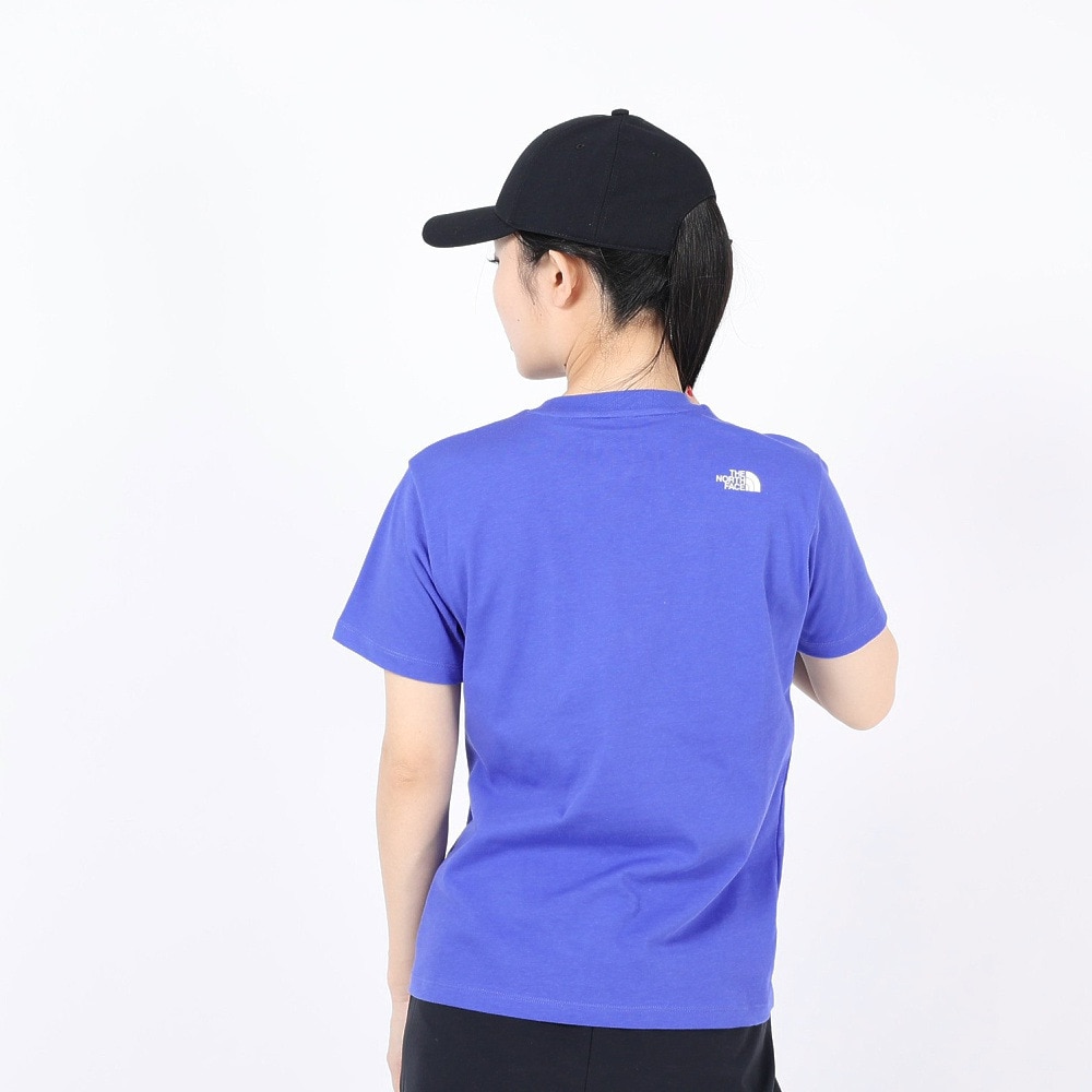 ザ・ノース・フェイス（THE NORTH FACE）（レディース）Tシャツ 半袖 SIMPLE LOGO シンプルロゴ NTW32442X SO