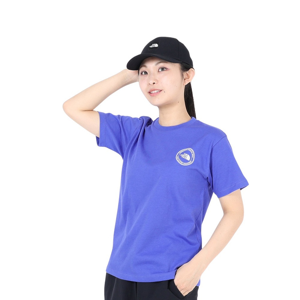 ザ・ノース・フェイス（THE NORTH FACE）（レディース）Tシャツ 半袖 SIMPLE LOGO シンプルロゴ NTW32442X SO