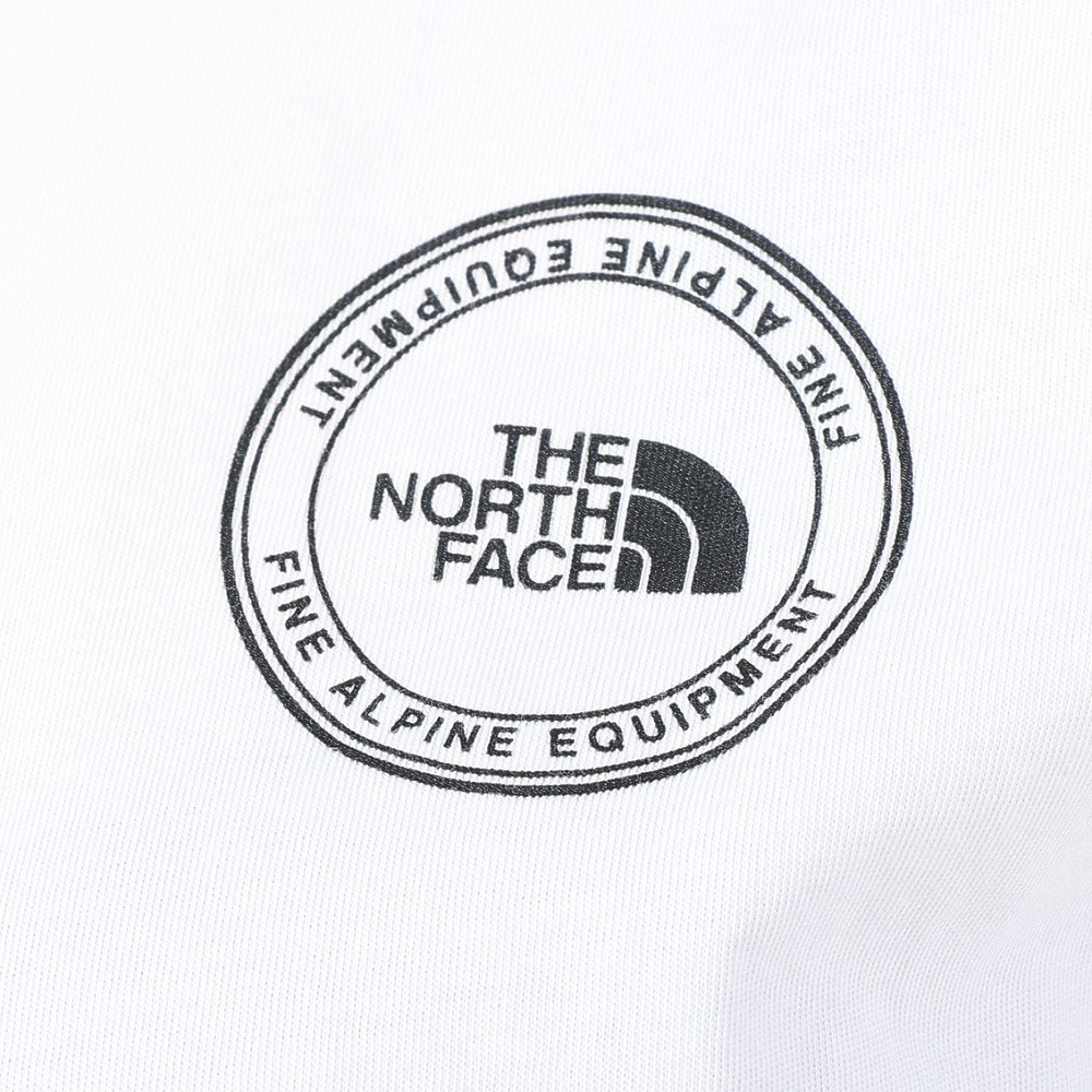 ザ・ノース・フェイス（THE NORTH FACE）（レディース）Tシャツ 半袖 SIMPLE LOGO シンプルロゴ NTW32442X 白 ホワイト