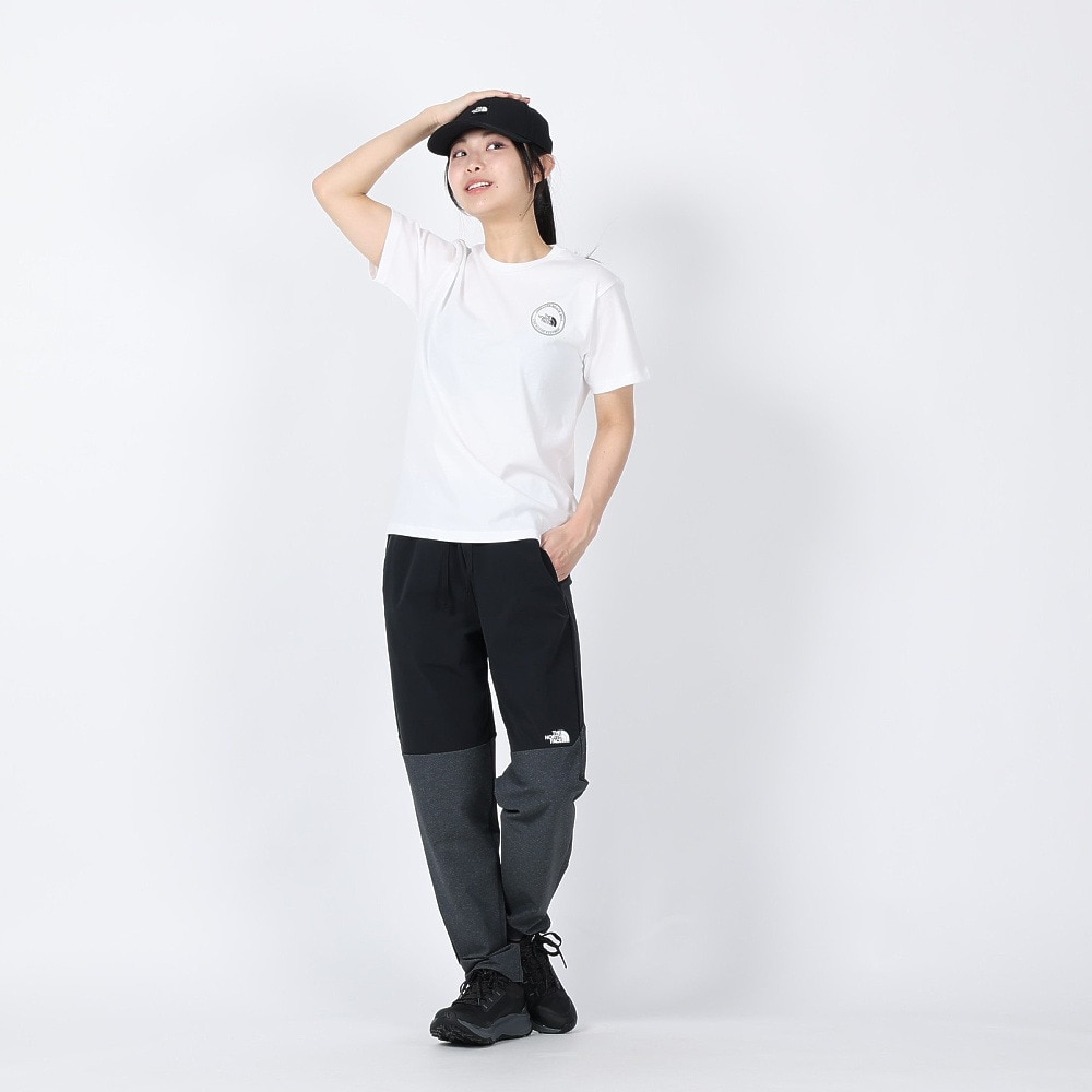ザ・ノース・フェイス（THE NORTH FACE）（レディース）Tシャツ 半袖 SIMPLE LOGO シンプルロゴ NTW32442X 白 ホワイト