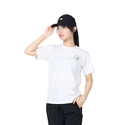 ノースフェイス（THE NORTH FACE）（レディース）Tシャツ 半袖 SIMPLE LOGO シンプルロゴ NTW32442X 白 ホワイト