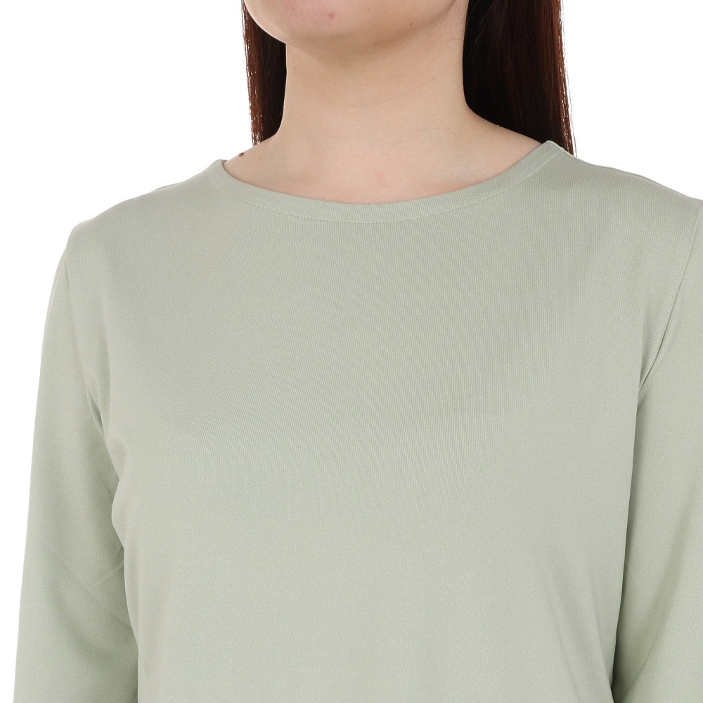 エーグル（AIGLE）（レディース）吸水速乾 ボートネック 半袖Tシャツ ZTFAT46-006