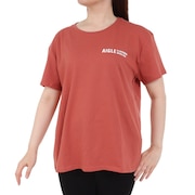 (レディース)クルーネック ロゴ 半袖Tシャツ ZTFAV75-002
