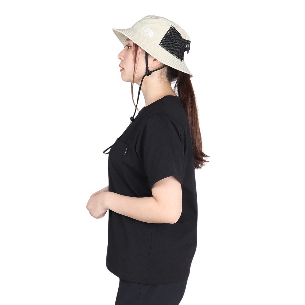 ザ・ノース・フェイス（THE NORTH FACE）（レディース）半袖 エアリーポケットTシャツ NTW12447 K