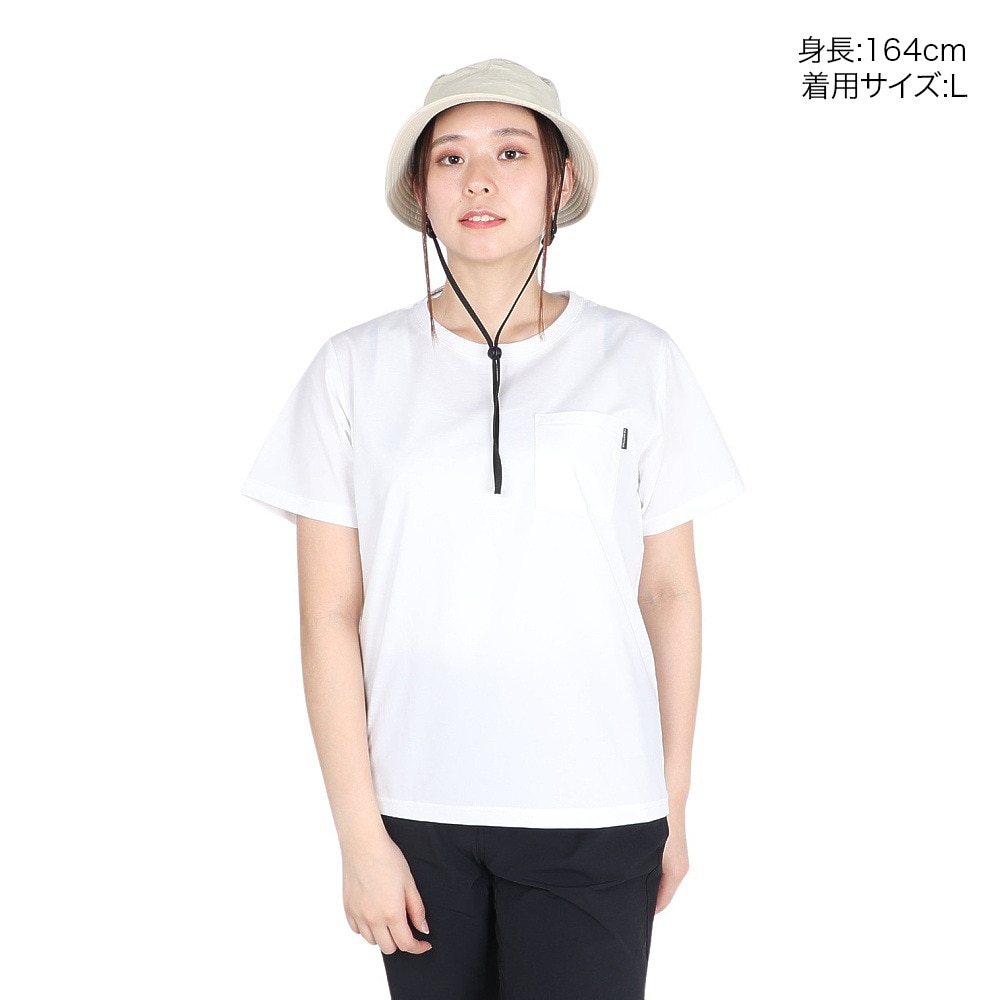 ザ・ノース・フェイス（THE NORTH FACE）（レディース）半袖 エアリーポケットTシャツ NTW12447 W